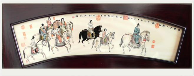 虢國夫人游春圖 張麗亞